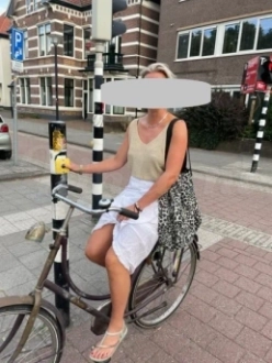 Nederlandse dame in Nijkerk