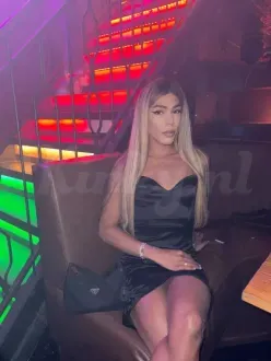Brazilian ts party girl with 24 cm very  in Dam