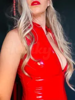 Femdom Mrs Esmeralda, terug van weg gewe in Hem